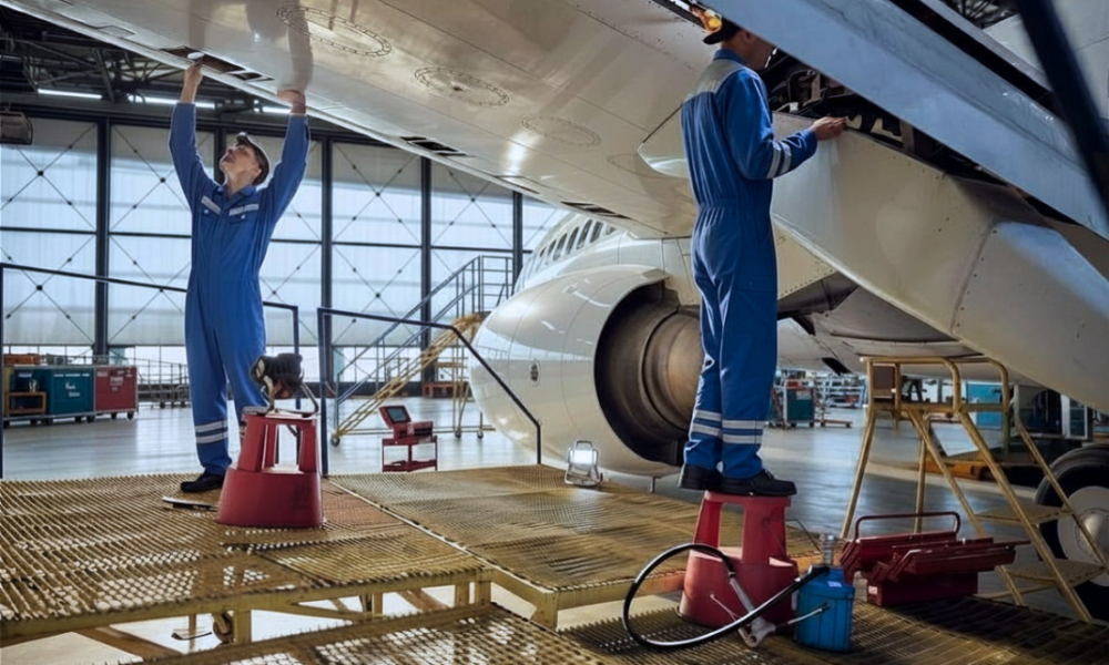 aircraft fluid management maintenance