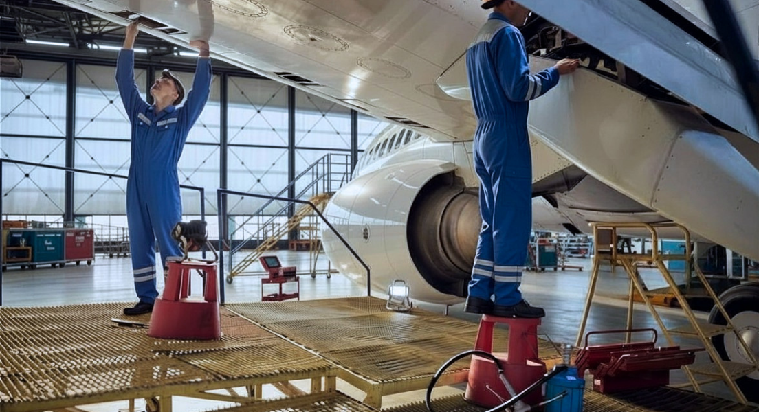 aircraft fluid management maintenance